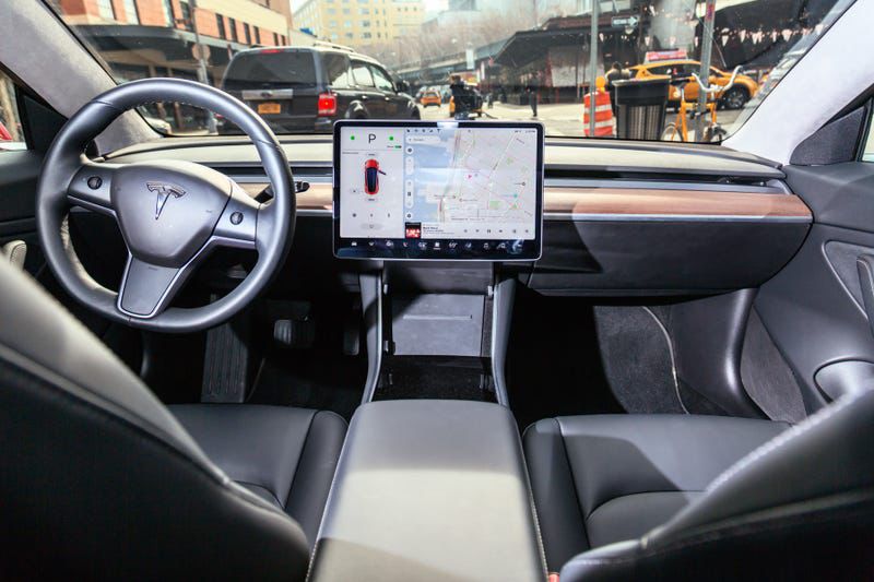 Model 3 interior